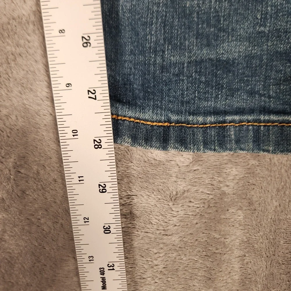Levi's Jeans Mens 36x30 502 Regular Taper Blue Denim Stretch 29507-0004 EUC